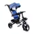 MK H-Trike Hurricane tříkolka s otočným sedadlem o 360 stupňů – modro-černá barva