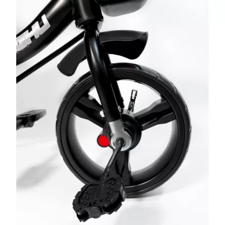 MK H-Trike Hurricane tříkolka s otočným sedadlem o 360 stupňů – modro-černá barva