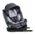 ISOFIX 360° otočná autosedačka Mama Kiddies® iSize Journey (40–150 cm) v šedé barvě, sluneční clona jako dárek