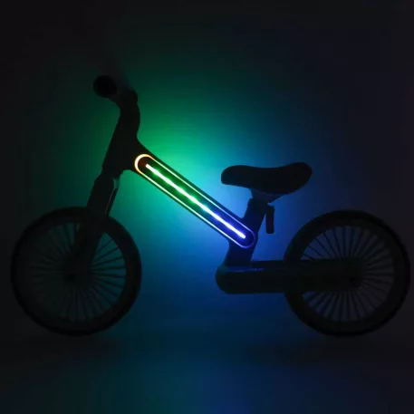 Trike Fix Glow LED odrážedlo – černé
