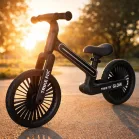 Trike Fix Glow LED odrážedlo – černé