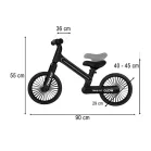 Trike Fix Glow LED odrážedlo – černé