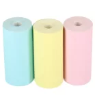 3 ks barevných papírových rolí pro mini termotiskárnu 5,7 cm × 3 m