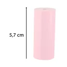 3 ks barevných papírových rolí pro mini termotiskárnu 5,7 cm × 3 m