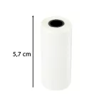 Samolepicí termopapír pro mini tiskárnu – 5,7 cm × 4,5 m – 5 kusů