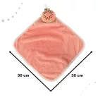 Dětský ručníček na ruce 30 × 30 cm – růžový meloun