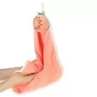 Dětský ručníček na ruce 30 × 30 cm – růžový meloun
