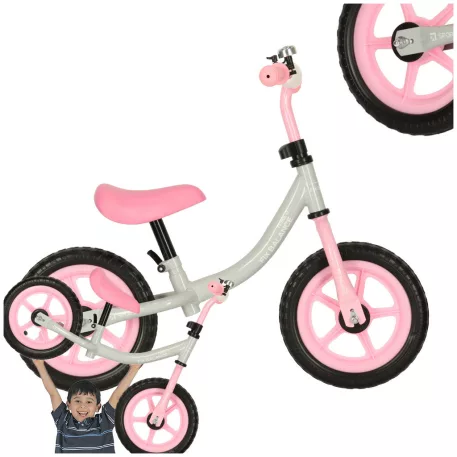 Trike Fix Balance odrážedlo – bílo-růžové