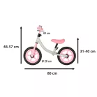 Trike Fix Balance odrážedlo – bílo-růžové