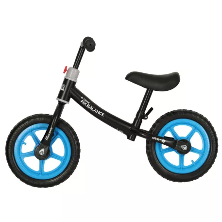 Trike Fix Balance dětské odrážedlo s nastavitelným sedlem a řídítky, 28 cm kola, do 35 kg – černo-modré
