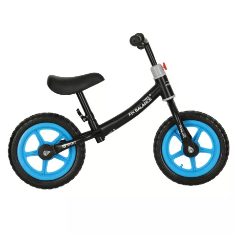 Trike Fix Balance dětské odrážedlo s nastavitelným sedlem a řídítky, 28 cm kola, do 35 kg – černo-modré