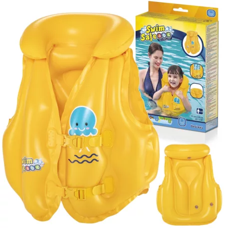Bestway Swim Safe nafukovací dětská plovací vesta 51 × 46 cm