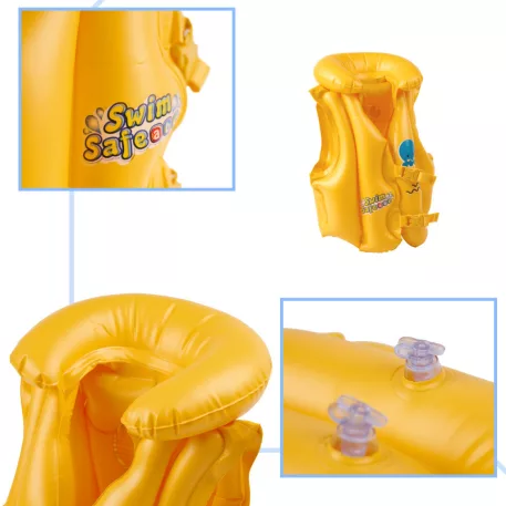 Bestway Swim Safe nafukovací dětská plovací vesta 51 × 46 cm