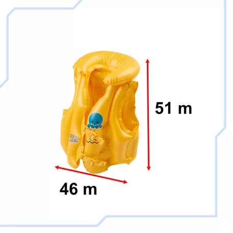 Bestway Swim Safe nafukovací dětská plovací vesta 51 × 46 cm
