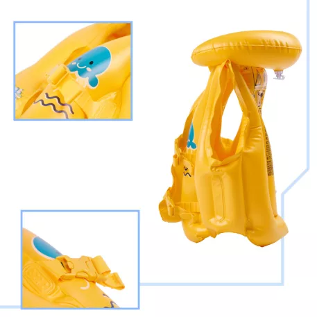 Bestway Swim Safe nafukovací dětská plovací vesta 51 × 46 cm