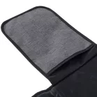 2v1 přenosná měkká přebalovací podložka a taška v šedé barvě – 60 × 30 cm