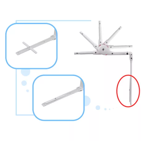 Bezpečnostní zábrana na postel – 150 cm, černá
