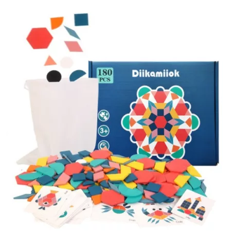 Dřevěné puzzle ze 180 dílků