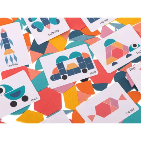 Dřevěné puzzle ze 180 dílků