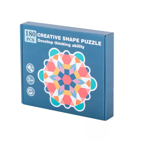 Dřevěné puzzle ze 180 dílků