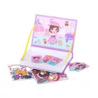 51dílná magnetická oblékací puzzle knížka
