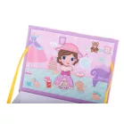 51dílná magnetická oblékací puzzle knížka