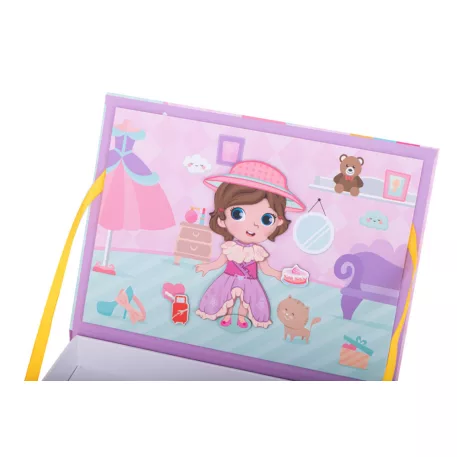 51dílná magnetická oblékací puzzle knížka