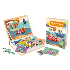 Přenosné magnetické puzzle - Vozidla