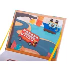 Přenosné magnetické puzzle - Vozidla
