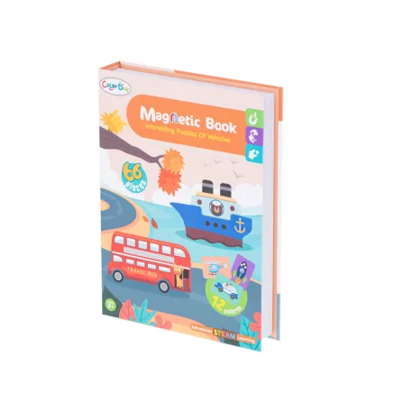Přenosné magnetické puzzle - Vozidla