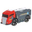 Hasičské auto 2 v 1 a garáž se 2 auty