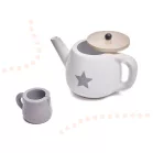 Dřevěný čajový set s hračkami pro 2 osoby