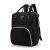 Přebalovací taška - batoh 3v1 - černá