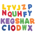 Pěnová písmena a číslice do koupele