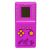 Tetris - klasická elektronická hra v růžové barvě
