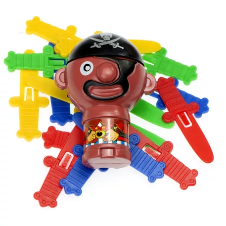 Veselá pirátská postřehová společenská hra se sudem