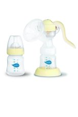   Nuvita 1215 TWIST manuální odsávačka mléka + kojenecká láhev