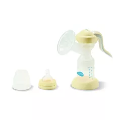   Nuvita 1215 TWIST manuální odsávačka mléka + kojenecká láhev