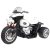 Chopper elektrická dětská černá motorová tříkolka