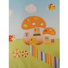 70 x 66 cm přebalovací podložka na 106 cm přebalovací skříňku - pro chlapca