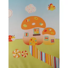   70 x 66 cm přebalovací podložka na 106 cm přebalovací skříňku - pro chlapca