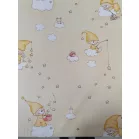 Dívčí přebalovací podložka 70 × 66 cm na přebalovací komodu o šířce 106 cm