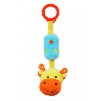 Zvonová hračka na kočík - žirafa
