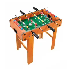Dřevěný stolní fotbal - 50,5 x 55,5 x 31,5 cm