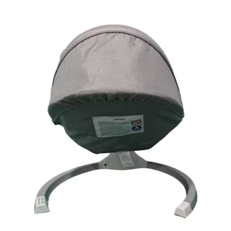 Mama Kiddies® prémiová 2v1 elektrická houpačka a lehátko s dálkovým ovládáním v šedé barvě + dárky