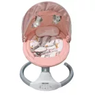 Mama Kiddies® prémiová 2v1 elektrická houpačka a lehátko s dálkovým ovládáním v růžové barvě + dárky