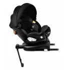 ISOFIX autosedačka Mama Kiddies® Turbo Wings otočná o 360° (40–150 cm) s opěrnou nohou v tmavě šedé barvě + dárek – opěrka páteře a sluneční stříška