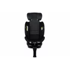 ISOFIX autosedačka Mama Kiddies® Turbo Wings otočná o 360° (40–150 cm) s opěrnou nohou v tmavě šedé barvě + dárek – opěrka páteře a sluneční stříška