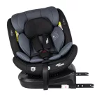 ISOFIX autosedačka Mama Kiddies® Turbo Wings otočná o 360° (40–150 cm) v tmavě šedé barvě + dárek – sluneční clona, opěrka zad