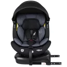 ISOFIX autosedačka Mama Kiddies® Turbo Wings otočná o 360° (40–150 cm) v tmavě šedé barvě + dárek – sluneční clona, opěrka zad